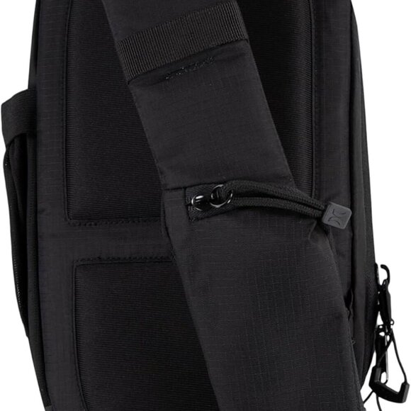 Men's Crossbody Sling Bag, Black, One Size - Picture 3 of 5
